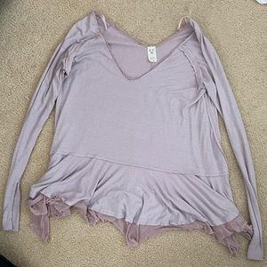 Free People Flowy Long-sleeve Top.